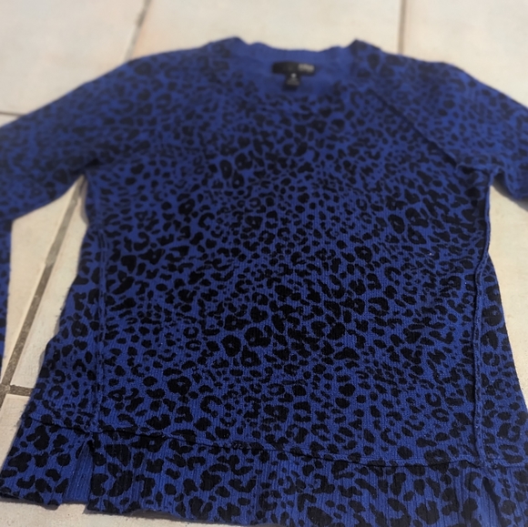 Girls printed cashmere sweater - Picture 2 of 3